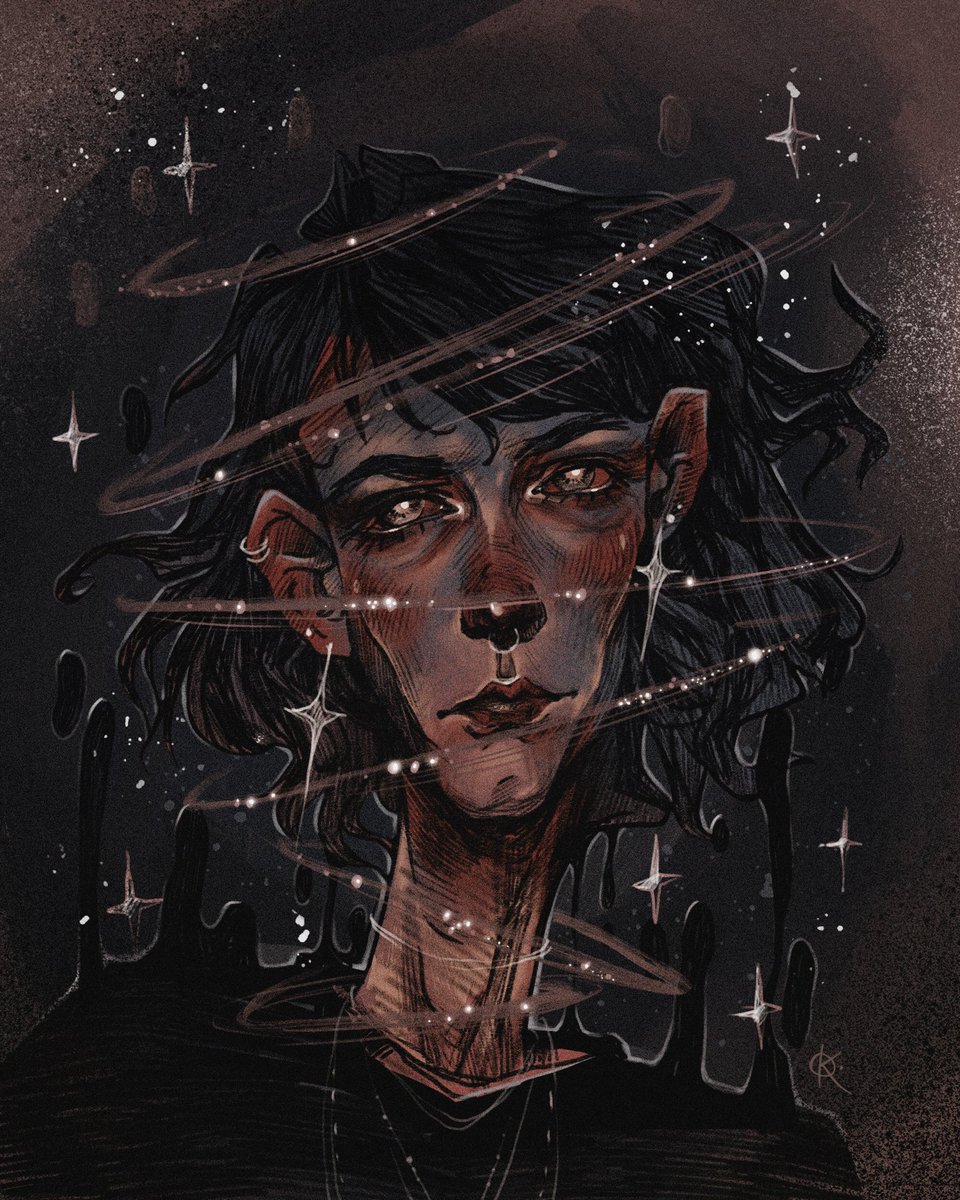 good night 💫
very tired today, time to rest.. 
#nocrwlart