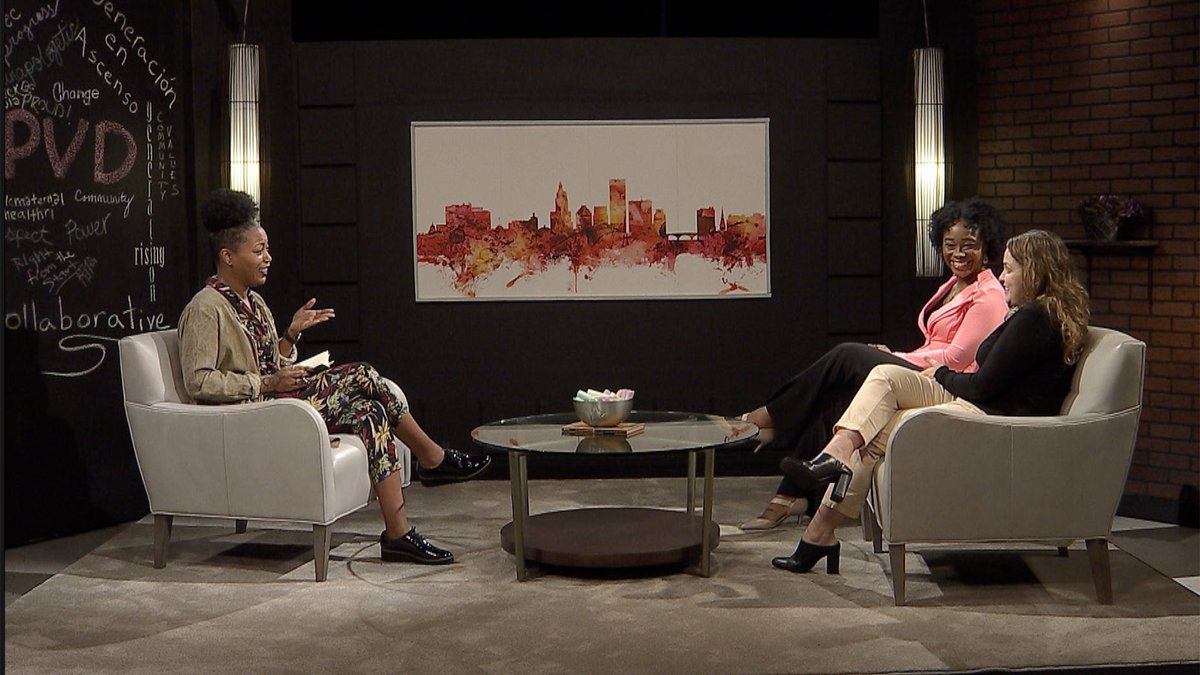GenRisingRI's tweet photo. Next on GENERATION RISING, @Butler__Kiara sits down w/ @EconProgressRI's Weayonnoh Nelson-Davies and @LPIRWU's Marcela Betancur to discuss economic equity. Watch tonight at 7:30PM on WSBE @rhodeislandpbs. Or on-demand at https://t.co/34jlauzGn9 https://t.co/AkzBwrFZma