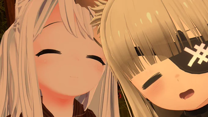 #VRCおうまがとき第3インスタンスにお邪魔させて頂きました!VRになってから初めてのイベントでした重くてヤバかったところを皆様の懇切丁寧な対応に助けて頂き、落ちることなくイベントを楽しむことができました…!感謝してもしきれません…!楽しいひと時をありがとうございました! 