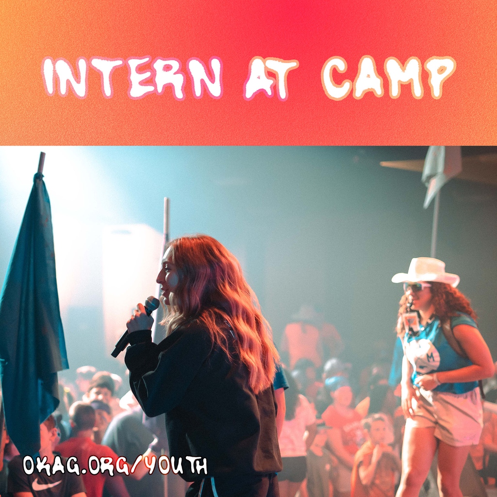 If you have ever thought about interning at Youth Camp, this is your year! Apply today to be part of an amazing team that helps make our camps the best they can be! okag.org/campintern #weoverme #youthcamp23