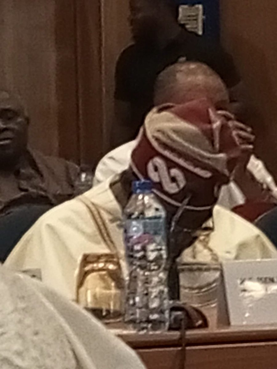 Omoyele Sowore (@yelesowore) on Twitter photo We just returned from a meeting of party leaders/Presidential candidates with the national peace committee in Abuja, the Presidential candidate of The <a href="/OfficialAPCNg/">APC Nigeria</a> <a href="/officialABAT/">Bola Ahmed Tinubu</a> slept through the meeting, he didn’t say a word. His party chair spoke on his behalf We just returned from a meeting of party leaders/Presidential candidates with the national peace committee in Abuja, the Presidential candidate of The <a href="/OfficialAPCNg/">APC Nigeria</a> <a href="/officialABAT/">Bola Ahmed Tinubu</a> slept through the meeting, he didn’t say a word. His party chair spoke on his behalf