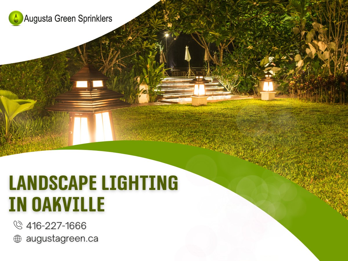AugustaGreenInc's tweet image. After dusk, a well-placed lighting system can transform any landscape into a magical place, adding character and beauty. Call us today for landscape lighting services in Oakville.

augustagreen.ca/landscape-ligh…

#landscapelighting #landscapelightingdesign #torontogarden #torontohomes