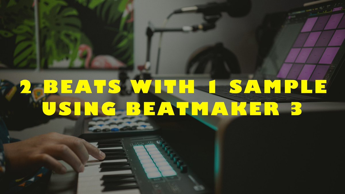 First YouTube video of 2023! 2 Beats With 1 Sample Using BeatMaker 3. Check it out! ✌🏽 #beatmaker3 #chomplr youtu.be/jV8GHlXmi38