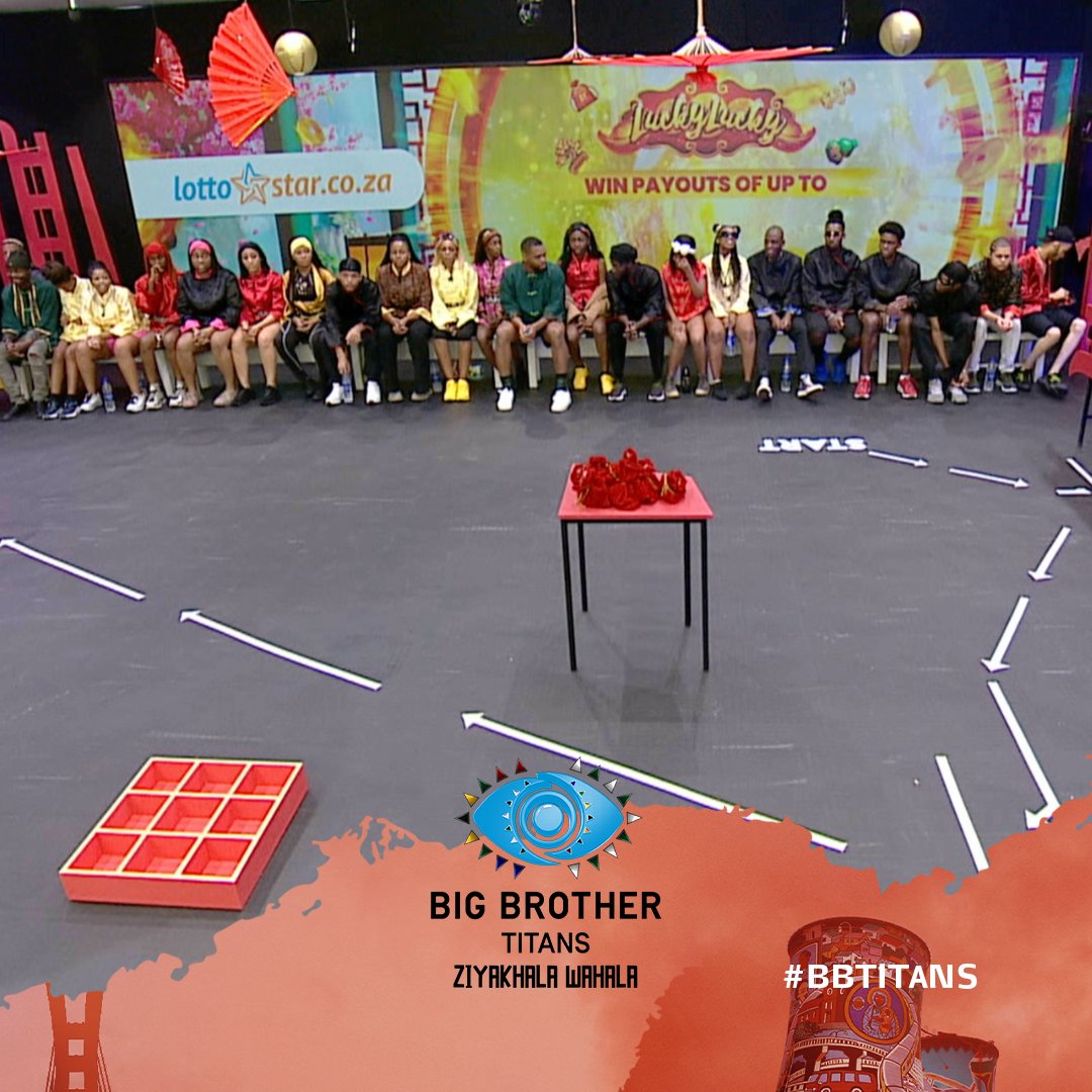 For tonight's games, each housemate has to complete four challenges in 90 seconds. The housemate with the quickest time will win the game.
Headline sponsor: <a href="/Lotto_Star/">Lottostar</a> 
For all things #BBTitans, click here 👉🏿 :bbt.dstv.com/tw_og