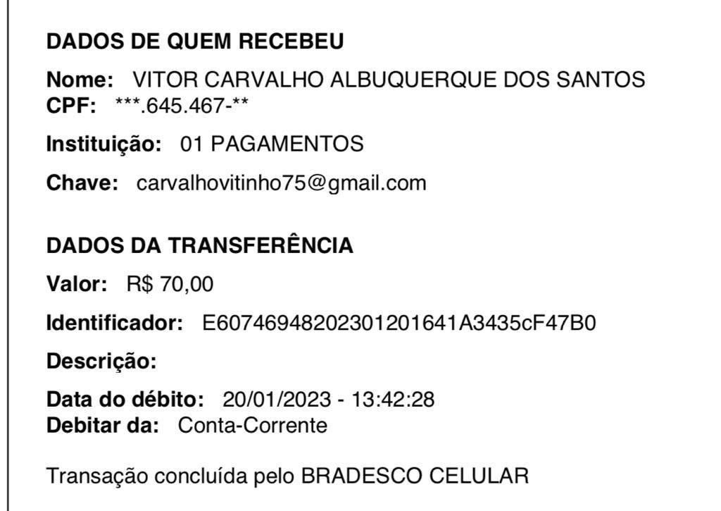 ale_veiga's tweet photo. Pessoal, acabei de ser vítima dessa(e) golpista aí … me chamou no DM para oferecer 2 ingressos para o jogo de amanhã. Após eu ter feito a transferência (vide foto) o vagabundo ou a vagabunda me bloqueou… tomem cuidado ⚠️ e espalhem o máximo !!!! #DIVULGUEM https://t.co/D92JcfiFMk