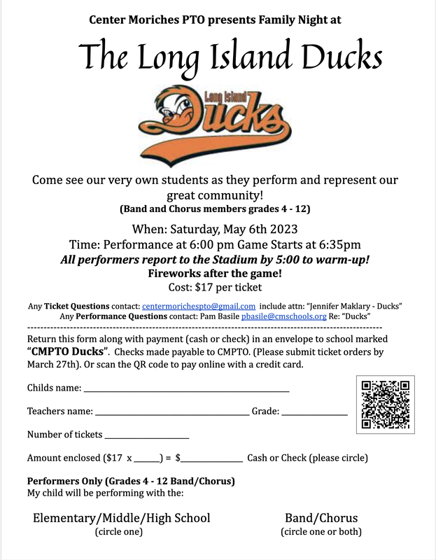 PTO_CM's tweet photo. Our Annual Duck's Game Fundraiser is on May 6th! #CMPTO https://t.co/rUTCrRDtw4