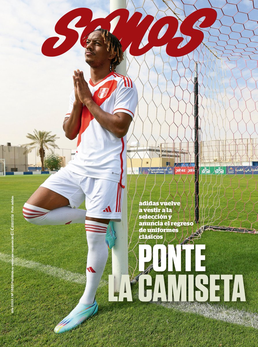 ¡Buenas tardes! Esta es la portada de Somos

PONTE LA CAMISETA: <a href="/adidas/">adidas</a> vuelve a vestir a la selección y anuncia el regreso de uniformes clásicos acortar.link/cZoo0G