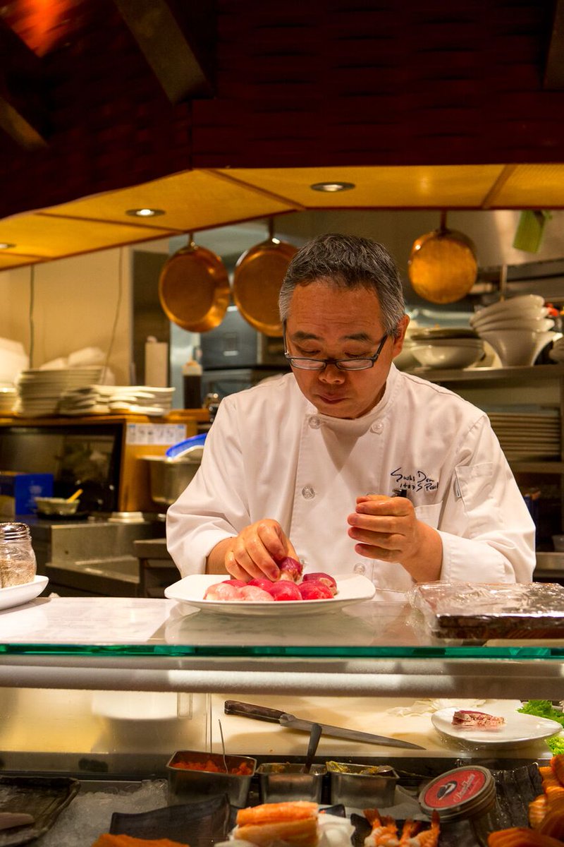 Leave it to your chef at <a href="/SushiDenDenver/">Sushi Den Denver</a> with Chef's Table, omakase dinners. Your dedicated chef selects the best of the Daily Catch for a memorable meal. Pro tip: Tues. &amp; Wed., we have openings as soon as Jan. 24 &amp; 25! Weekends sell out quickly. sushiden.net/omakase-chefs-…