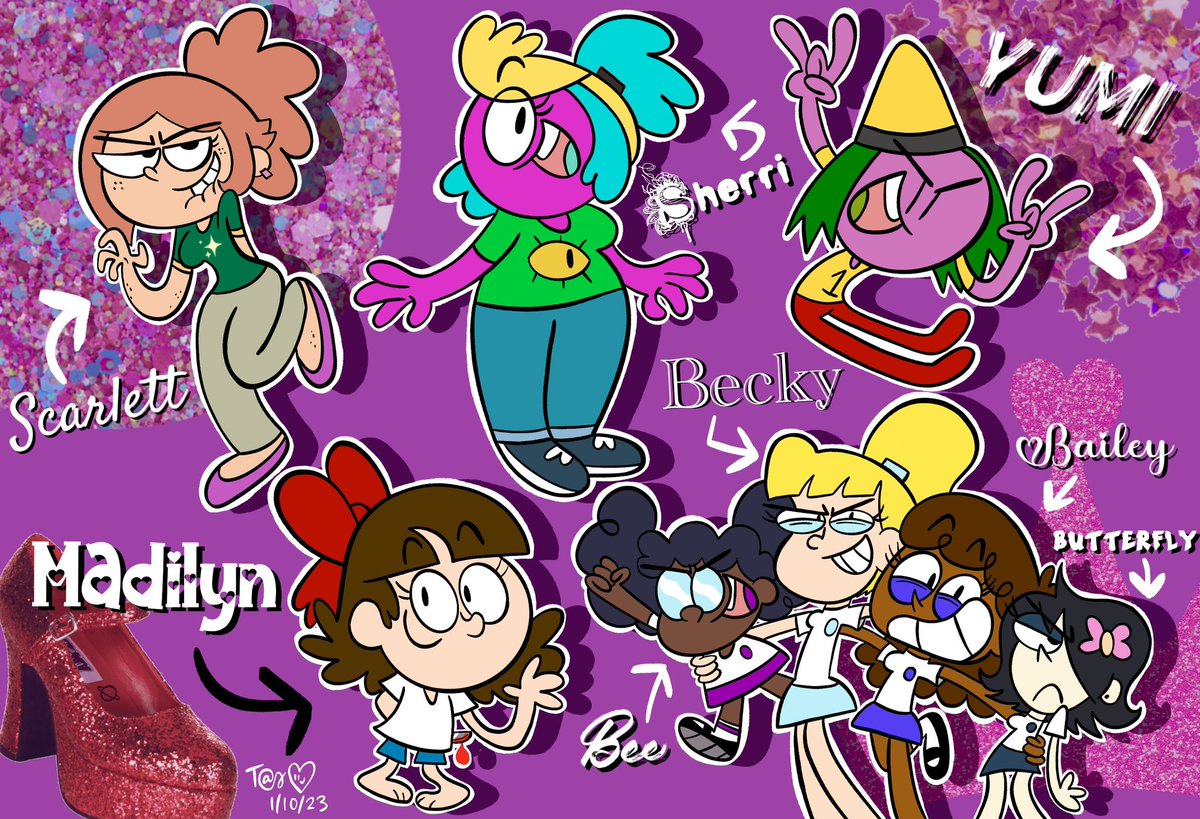 _purpletay_'s tweet photo. WELCOME  TO MY PAGE!! i’m Tay 🤓💜 i love to make art and comics called “SATURN CITY” 🪐🌃 here all the OCs i have! i look forward to creating and sharing tons of art this year featuring these kids 😈💪🏽👀 
.
#originalcharacter #arttwt #artmoots #digitalart #ArtistOnTwitter https://t.co/er0G0yZ170