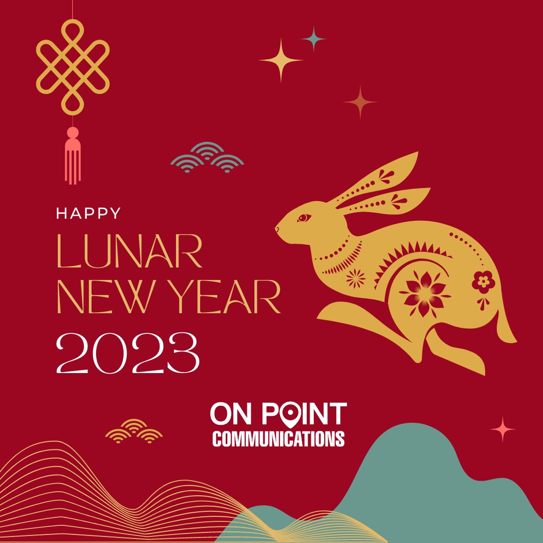 Happy Lunar New Year! Wishing you joy, happiness and peace this upcoming year.