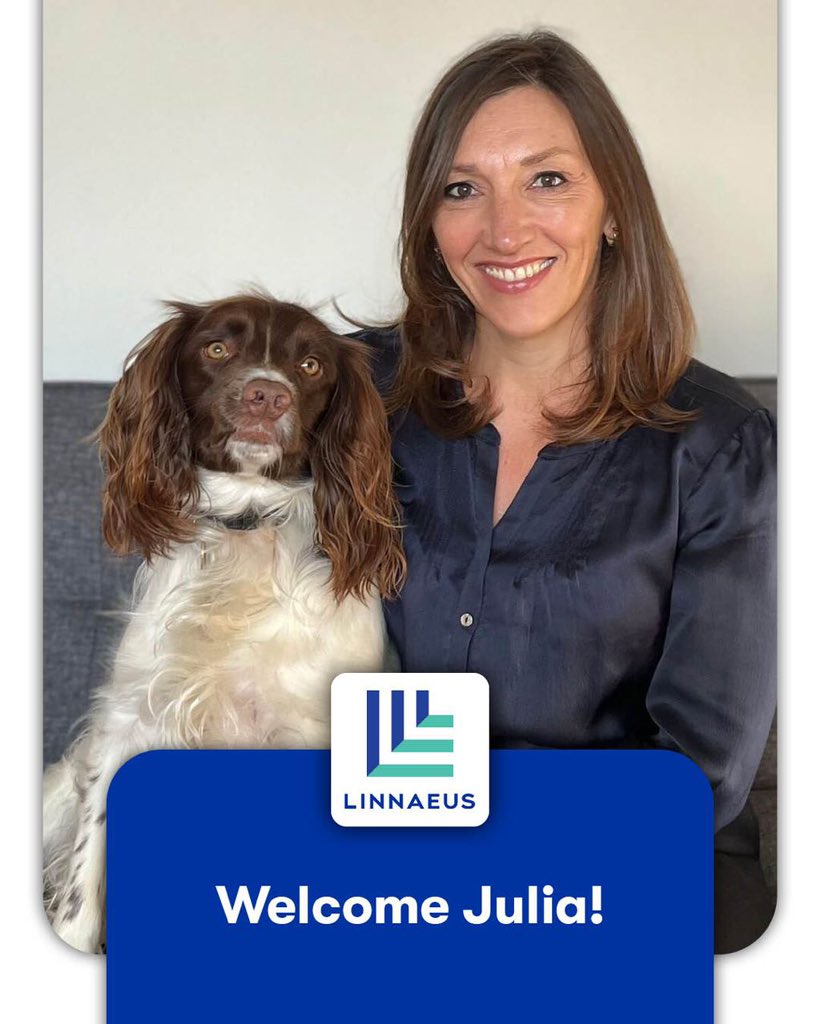 Can’t wait to see your impact, Julia! 

Very excited to have you join Mars Veterinary Health as the President of Linnaeus. 

Welcome! #proudlymars 

#linnaeus #vetmed #veterinarymedicine