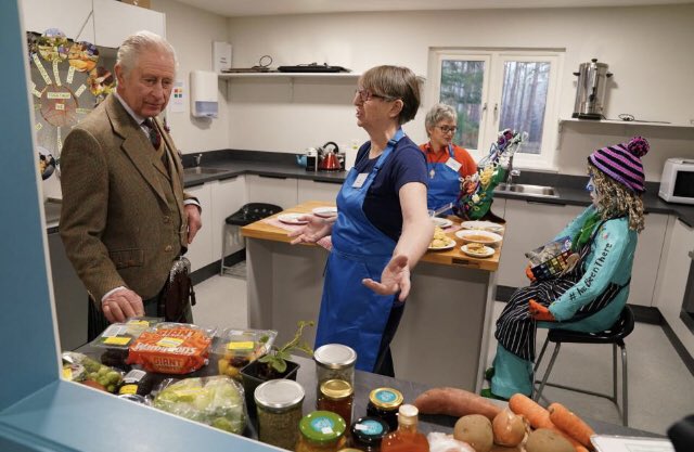 King Charles visiting a food bank but getting tax payers to pay for his coronation, might suggest to sane people, that this country, the system and supporters of this monarchy are absolutely round the fucking twist. #RoyalFamily #QueenConsort #KingCharles #AbolishTheMonachy