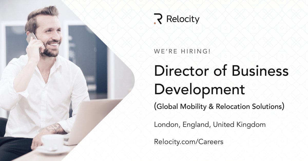 RelocityInc's tweet image. Londoners, we're #hiring a Director of Business Development! In this role, you'll help identify, cultivate, develop, and sign new long-term client partnerships for #Relocity. 

Learn more and apply here: bit.ly/3Hjzwp2

#JoinRelocity #Remote #London #GlobalMobility