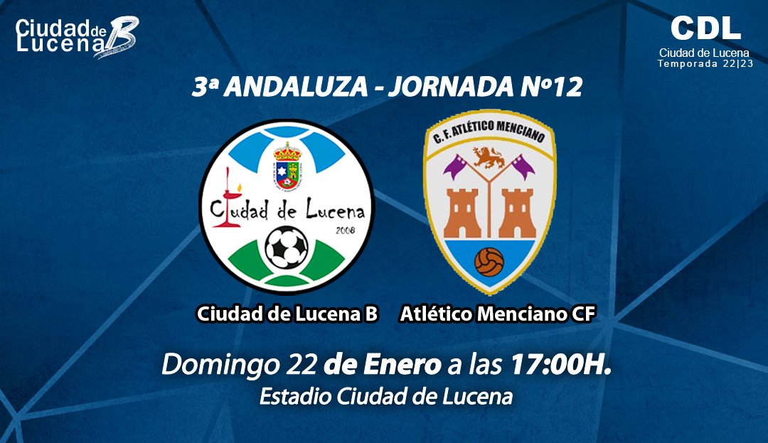 📆 𝙁𝙄𝙇𝙄𝘼𝙇 | 🆚 𝗖𝗗 𝗔𝘁𝗹𝗲́𝘁𝗶𝗰𝗼 𝗠𝗲𝗻𝗰𝗶𝗮𝗻𝗼