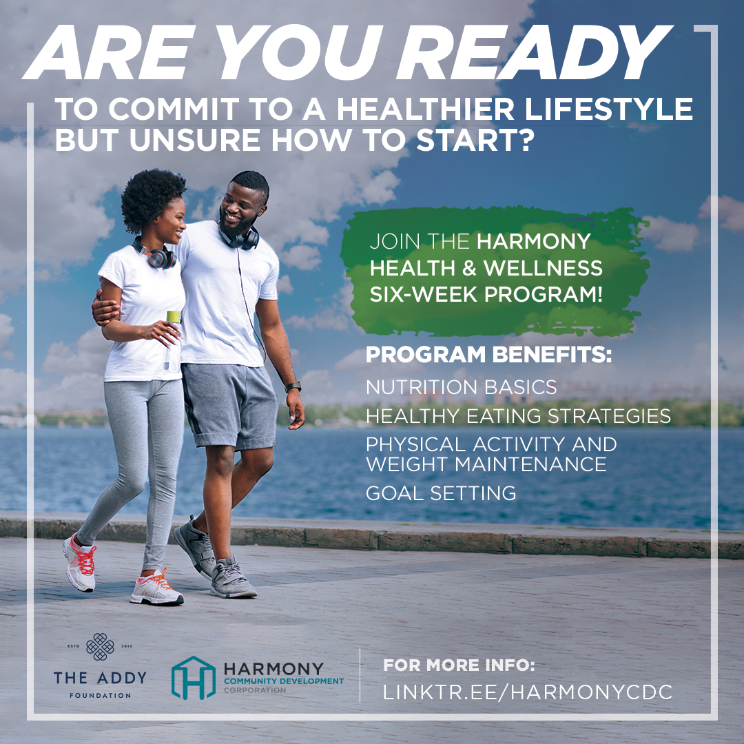 HarmonyCDC's tweet photo. Health &amp; Wellness is BACK!!!!!! Starting February 7th! 
Space is limited! Register today https://t.co/4tH28DqjFF https://t.co/HSw0mBmqz7