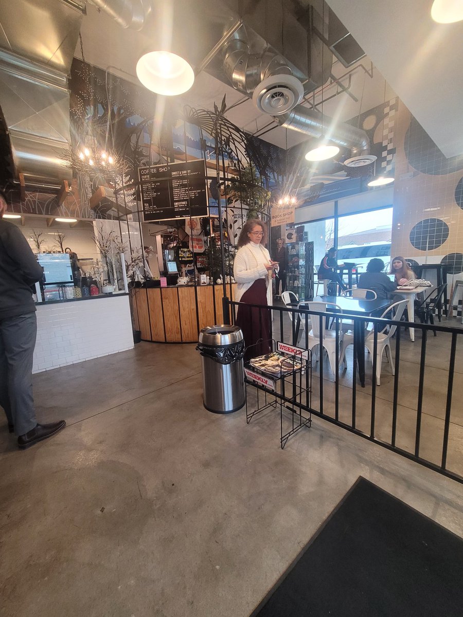 pauljohncana's tweet photo. The Writer's Block Bookstore and Coffee Shop in downtown Las Vegas. Is there anything like this in Manila? https://t.co/gC9vwHHu1E