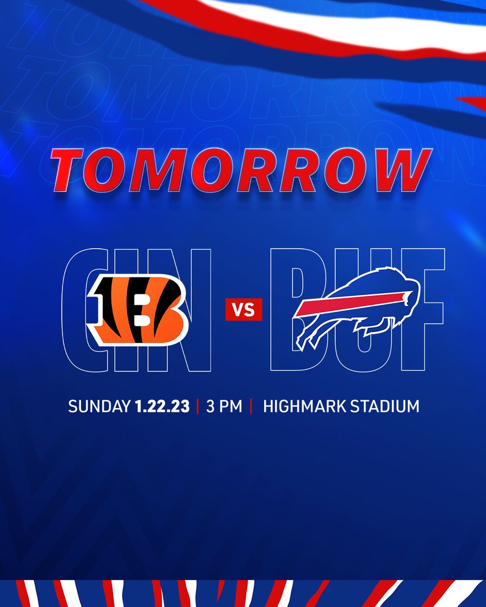 BuffaloBills's tweet photo. 𝟐𝟒 𝐇𝐎𝐔𝐑𝐒!!

#CINvsBUF | #BillsMafia https://t.co/PRsCeVYNWa