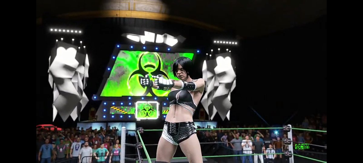 "Seriously? That's the best you've got Elizabeth?! Heh... Guess you simply just can't get the job done unless you attack someone backstage huh? And to think at one point you was the most ruthless fighter on the planet..."