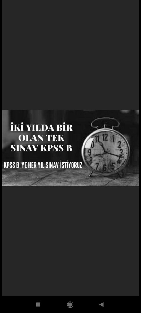 <a href="/RTErdogan/">Recep Tayyip Erdoğan</a> Kpss A grubuna tanınan haklardan KPSS B grubu olarak bizler de faydalanmak istiyoruz
Bu duzen değişmelidir artık . Kpss B grubu sınavı her yıl olmalıdır