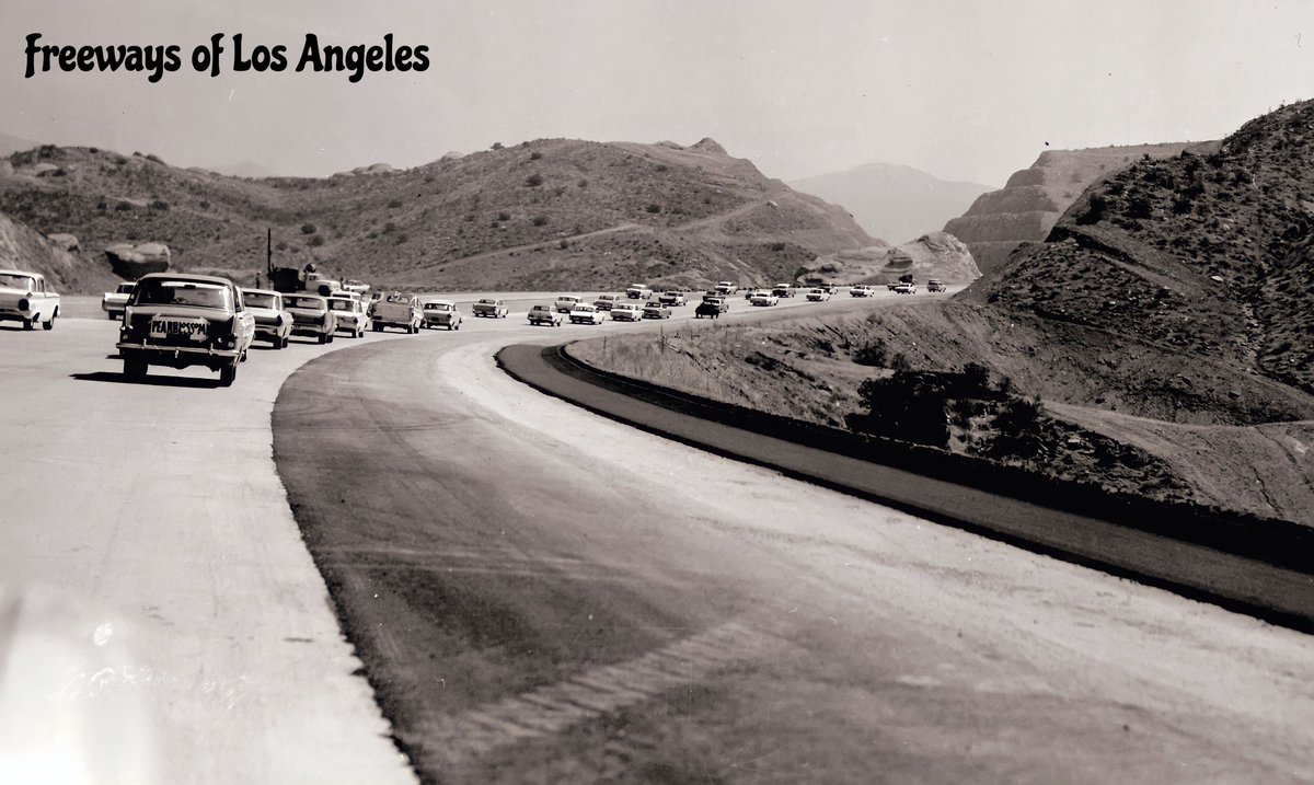 Bebe on Twitter: "RT @FreewaysLA: 1963-Aug-23 - Newly opened Antelope