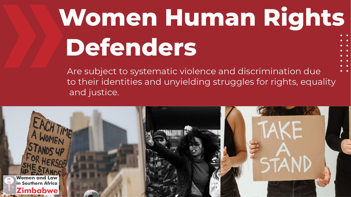 wlsazw's tweet photo. 📢Ensure the protection of #WHRDs and provide an enabling environment free from violence in accordance with international human rights standards.
#ProtectWHRDs
#DefendWHRDS https://t.co/y3DkJVpNIi