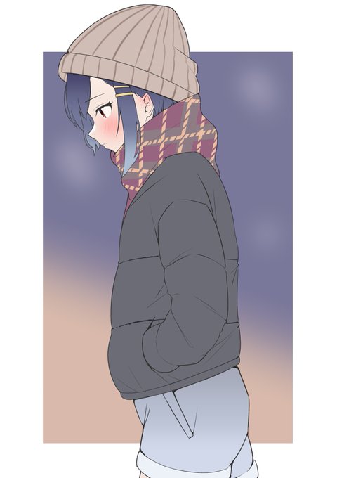 ふゆの街ゆく透愛ちゃん 