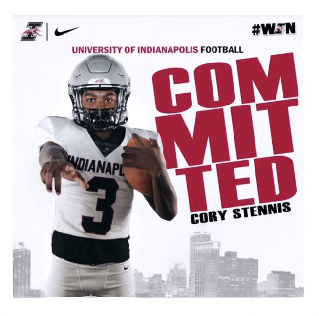 Cory Stennis (@cory_stennis) on Twitter photo I am proud to announce I’m 100% COMMITTED to… University Of Indianapolis. I wanna thank all my family, coaches,and teammates that helped me along the way.
<a href="/CreteMoneeFB/">Crete-Monee Football</a> <a href="/CM201UAthletics/">Crete-Monee High School Athletics and Activities</a> <a href="/UIndyFB/">UIndy Football</a> <a href="/UIndyAthletics/">UIndy Athletics</a> <a href="/KeeversChris/">Chris Keevers</a> <a href="/CoachBWilson/">Brad Wilson</a> I am proud to announce I’m 100% COMMITTED to… University Of Indianapolis. I wanna thank all my family, coaches,and teammates that helped me along the way.
<a href="/CreteMoneeFB/">Crete-Monee Football</a> <a href="/CM201UAthletics/">Crete-Monee High School Athletics and Activities</a> <a href="/UIndyFB/">UIndy Football</a> <a href="/UIndyAthletics/">UIndy Athletics</a> <a href="/KeeversChris/">Chris Keevers</a> <a href="/CoachBWilson/">Brad Wilson</a>
