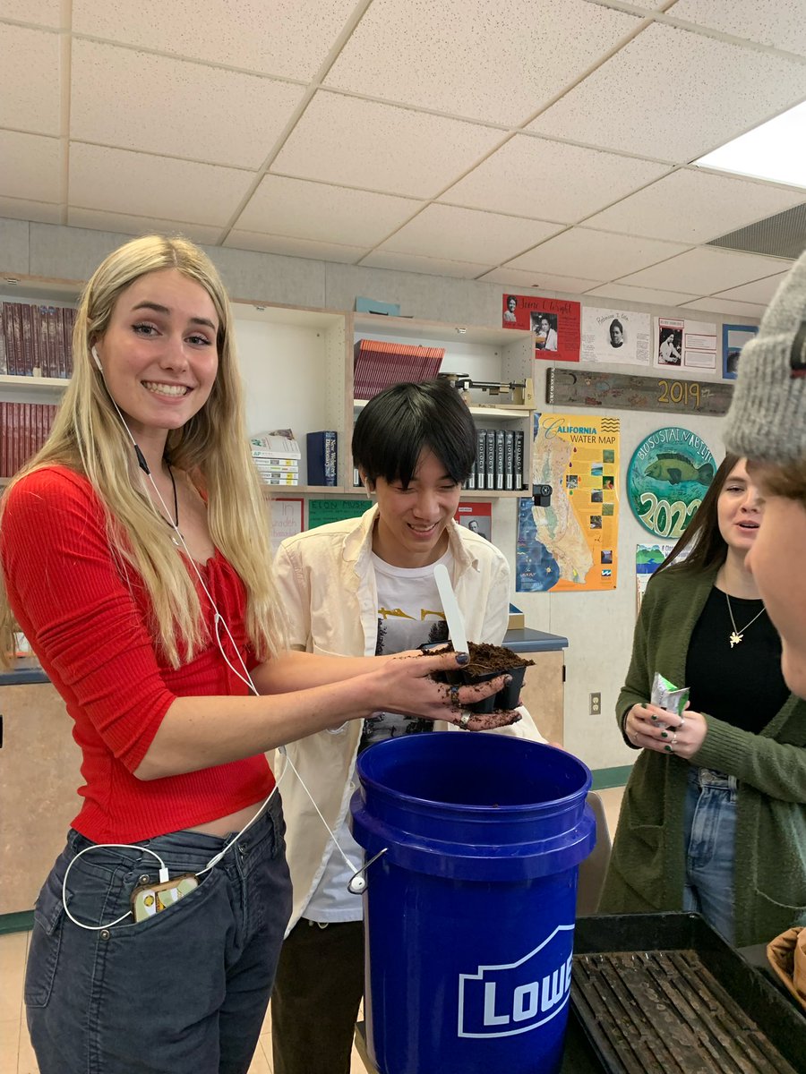 Tvhsbiosustain's tweet photo. Tvhs Biosustainability Students Germinating! We hope to see Lots of lettuce soon! 🥬
@CTAIFT @WeAreCTA #Germination #Biosustain #CTA #CTAIFT #WeAreCTA https://t.co/NGRooLaFw0