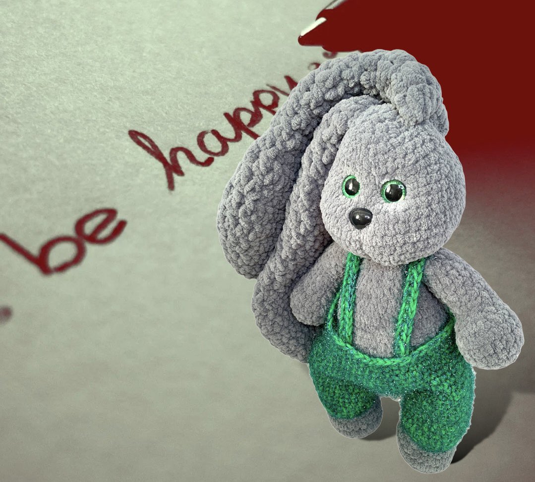 А Вы Зайца не видели? 
#knittedtoysamara