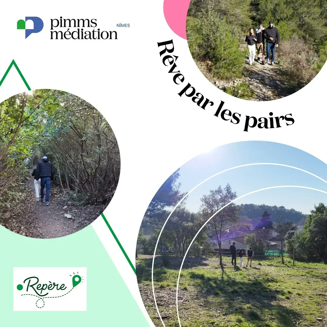 PIMMS_de_Nimes's tweet photo. Aujourd'hui, le médiateur emploi du #PimmsMediationNimes et des jeunes du dispositif #Repere se retrouvent pour une journée #randonnee dans le cadre de l'action de mobilisation #reveparlespairs pour parler #emploiautrement 🥾⛰
#Emploi #insertion #actionrepere #nimes https://t.co/p8uc79ipN2