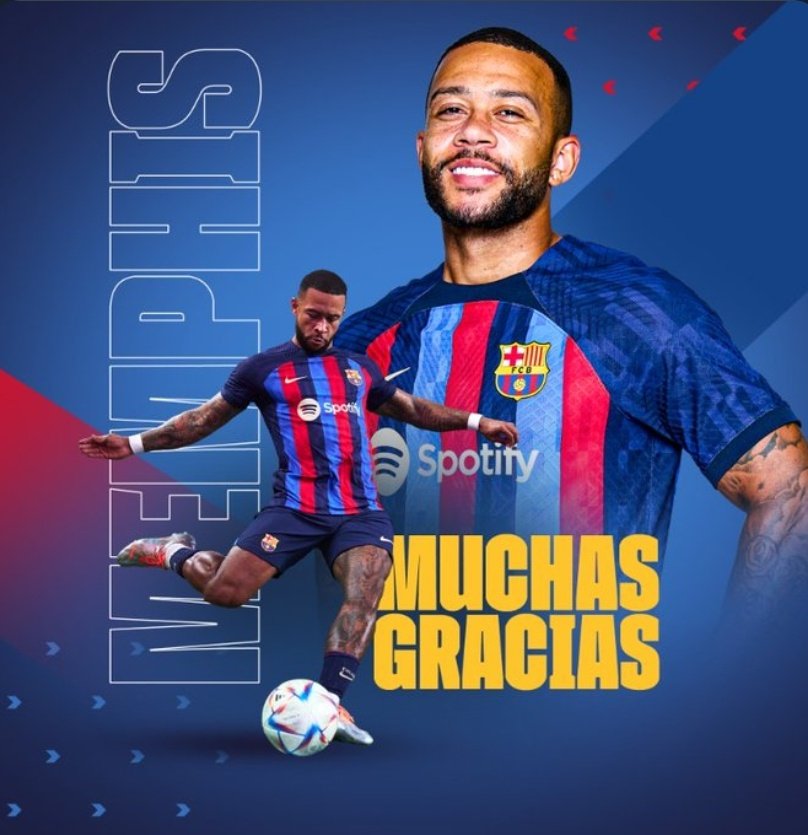 IsaRamirezO's tweet photo. ÚLTIMA HORA ‼️
Memphis Depay es nuevo jugador del Atlético de Madrid por 3M de euros fijos y 1M en variables.

Opción de compra preferente y no obligatoria por el jugador Yannick Carrasco (15M de euros aprox.)

¿Opiniones? https://t.co/eC8eb3SWiE