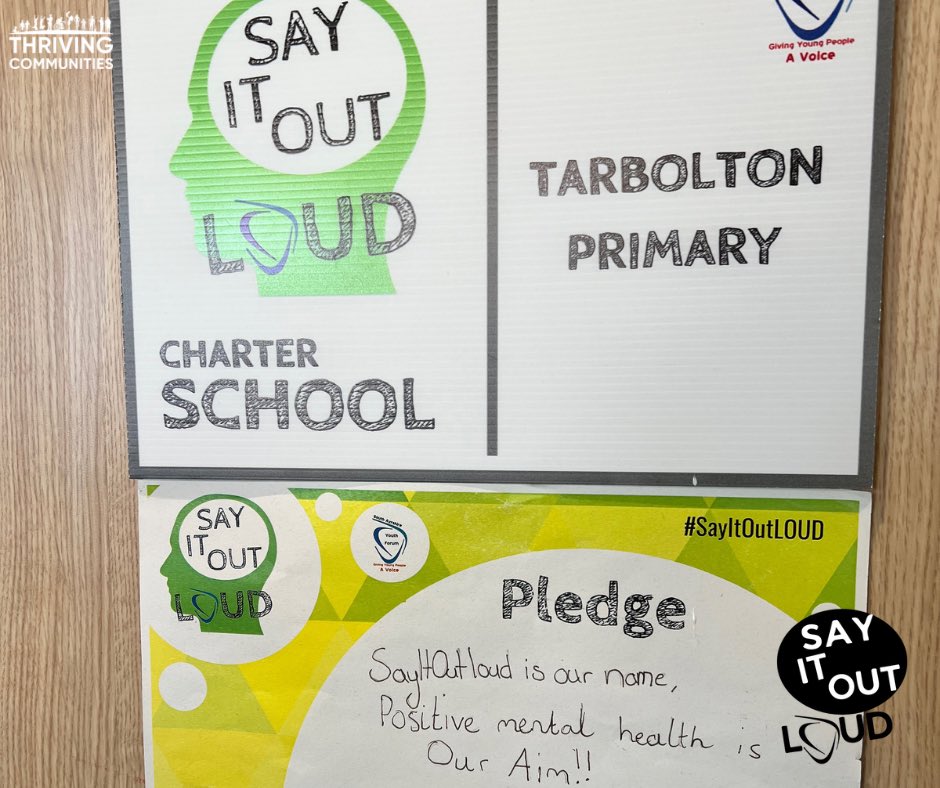 Today the SA Youth Voice team had the pleasure of presenting Prestwick Academy and Tarbolton Primary with the Level 2 Say It Out Loud Mental Health & Wellbeing Award. Congratulations to you both! 🎉 #ThrivingCommunities #SayItOutLOUD #SouthAyrshireCouncil #SAYouthVoice