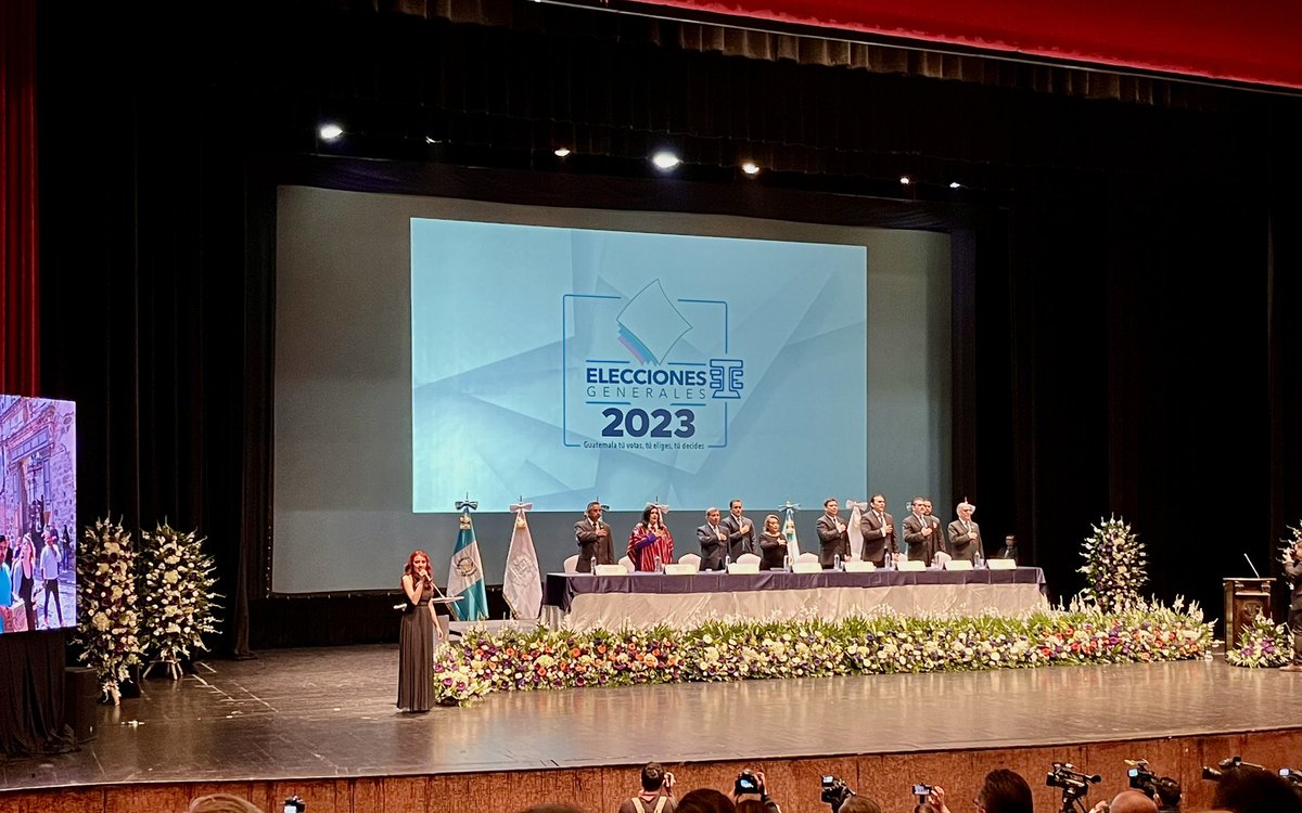 Here we go! <a href="/TSEGuatemala/">TSE Guatemala</a> officially kicked off the 2023 General Elections, to take place on June 25 and a run-off election on August 20, with more than 8.9 million eligible voters.#GUATEVOTA2023 #EleccionesGT2023 🇬🇹🗳️