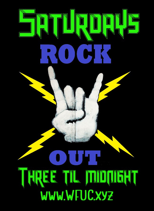 Deviantbradio's tweet image. Are you ready to #rock? Tune in #Saturday for an #extralong #rockfest. 3pm til #midnight CST. #SaturdaysAreForRockin #WFUC wfuc.xyz
