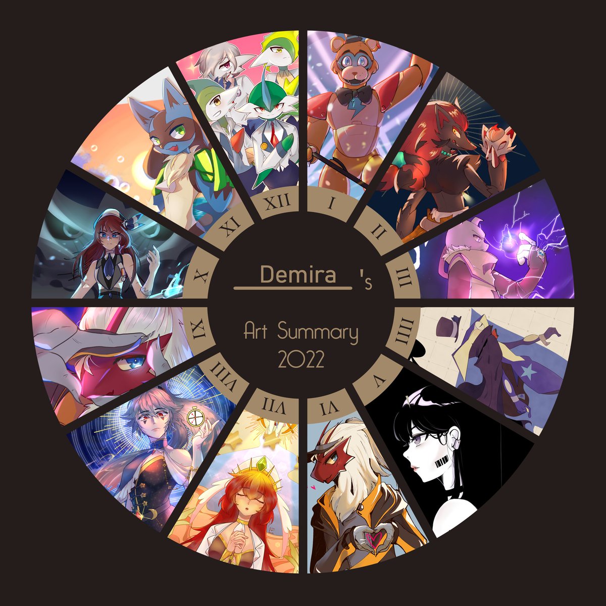 ( Purposefully made the art summary late so you can focus on me ) 👁️👁️
#Artsummary2022