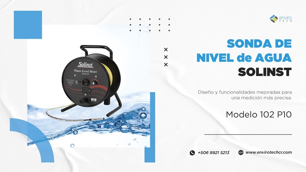 EnvirotechCR's tweet photo. El Modelo 102 Nivel de Agua con sonda P10 de operación manual, está diseñado para medir niveles de agua en piezómetros y tubos de diámetro reducidos. 

Cuenta con cinta de fácil lectura y exactitud de cada milímetro.

https://t.co/NCTwlsTRFR https://t.co/ANonPrEQ7c