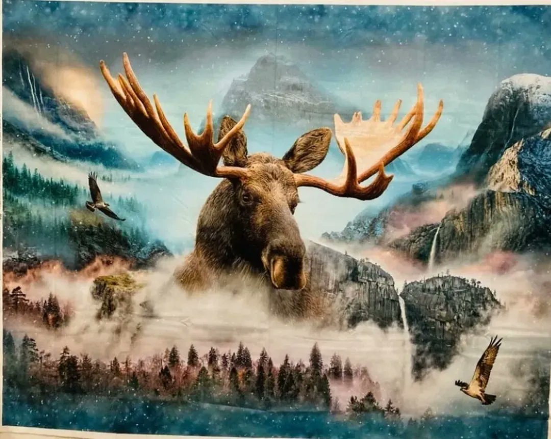 howarths63's tweet photo. Check out #beatuful #stunning #Calloftewild #Fabric panel #quilting #quiltingcotton #wildlife #wilderness #digital #Sewing #crafting #Moose in the #Wilderness #Etsy https://t.co/bbwvGpaYz1 https://t.co/IjpfN1IkvY