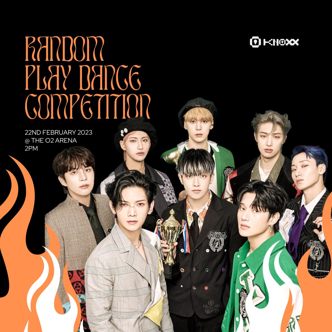 theknoxxmedia's tweet image. 🚪Knock, Knock! KNOXX presents our next Random Play Dance Competition! 🥳

Event Information:
🗓 Wednesday 22nd February 2023
📍Outside The O2 

More information is mentioned below

#ateez #randomplaydance #competition #dance #kpop #boygroups #atiny #hallyu #ateezinlondon