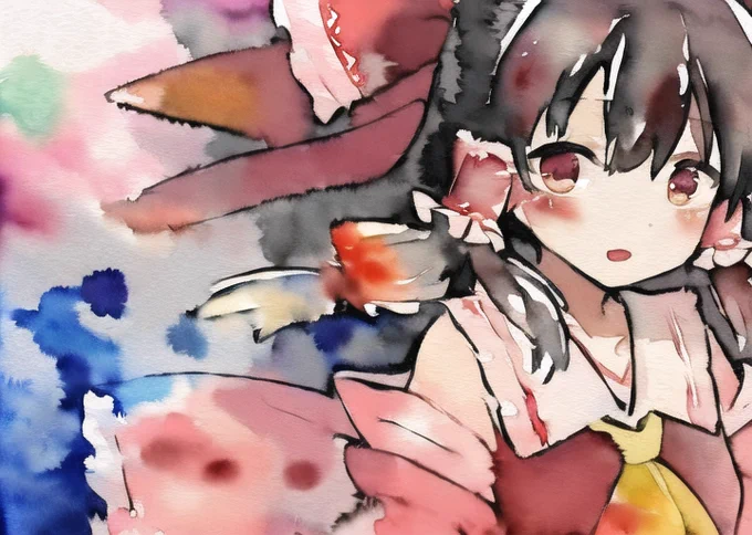 れいむっ!#東方Project #博麗霊夢 