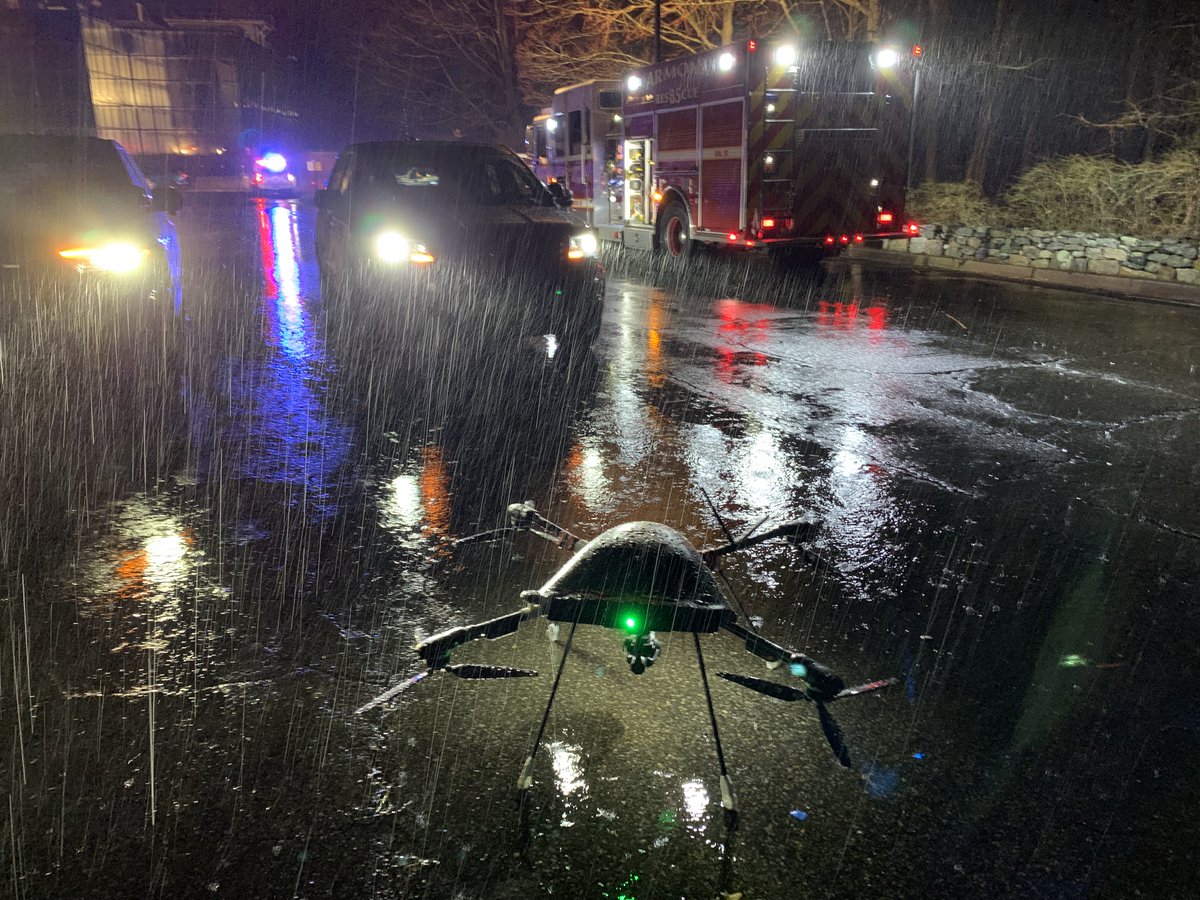 We flew two missions during the 30 minutes HPN shut down all traffic for our S&amp;R flight. We did not find the downed plane from the air, but it was found soon after. Both passengers were killed. We did our best. Godspeed to the souls lost this evening.