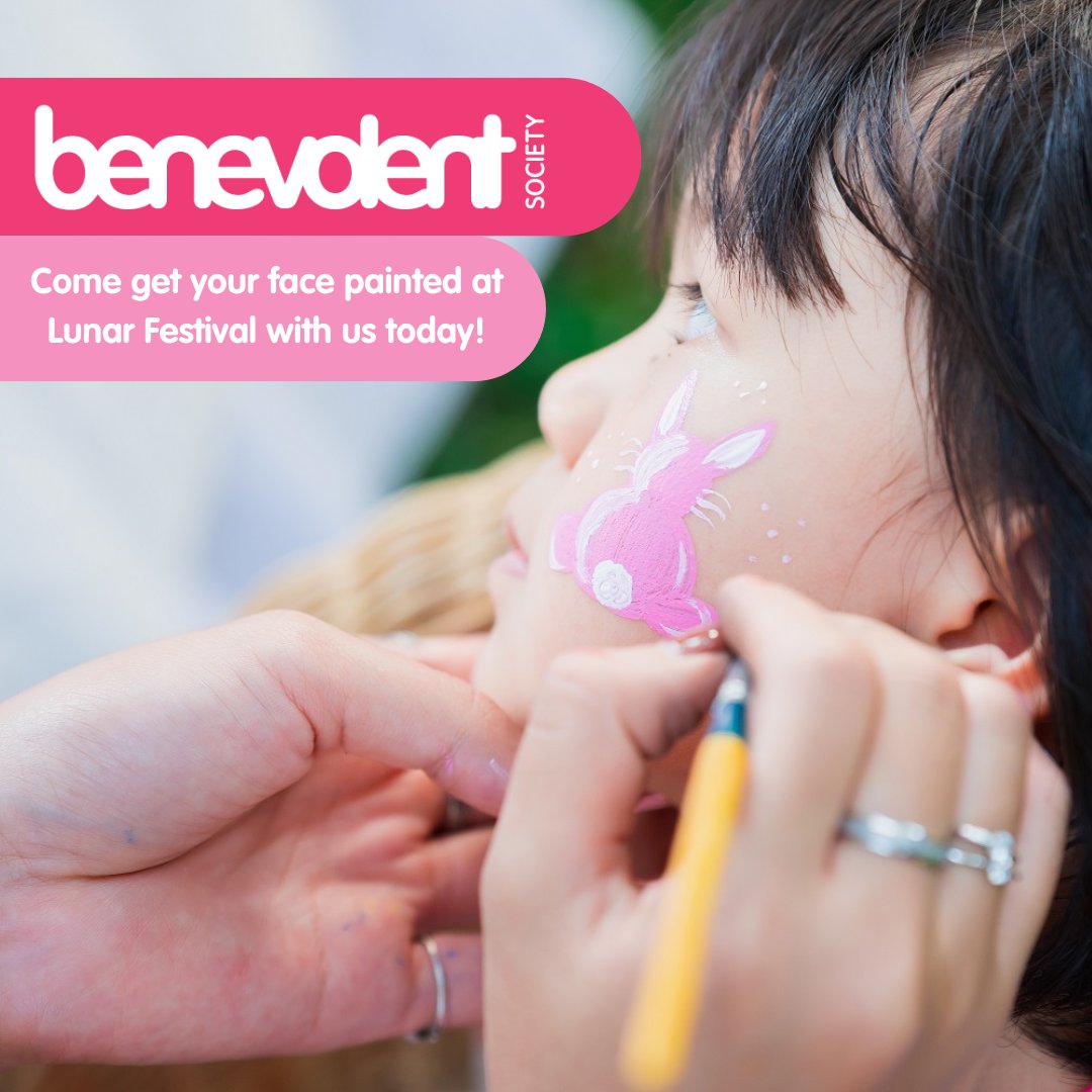 Today's the day! As the charity partner for this years City of Sydney's Lunar Festival we'll have a marquee on Sussex Street offering face painting through the afternoon and into the evening.

Come by and celebrate the Year of the Rabbit with us!