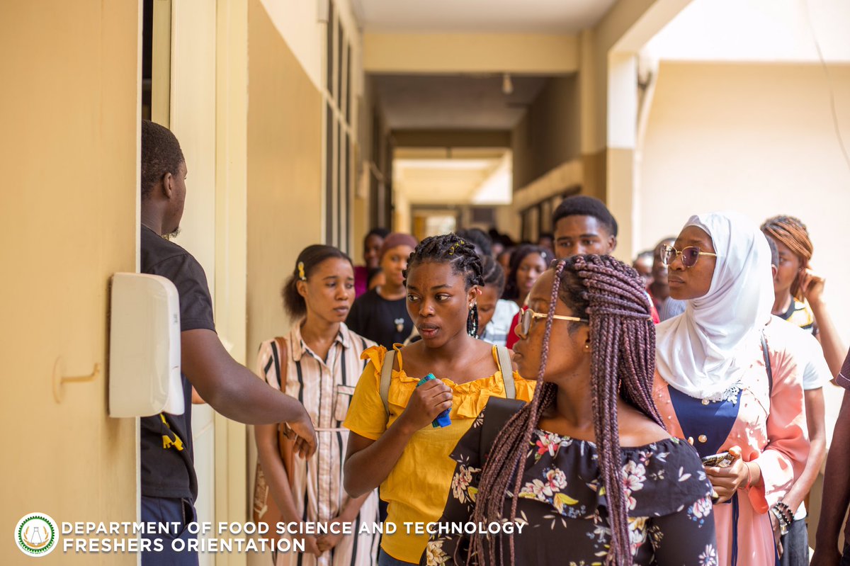 afsts_knust's tweet photo. 📸 Excerpts from Freshmen Orientation 

Freshmen had a Departmental Tour led by Association President Master [ @theFrankArhin_ ]

#afststothewiase | #FreshersAkwaabaWeek https://t.co/hW7HokSGdS