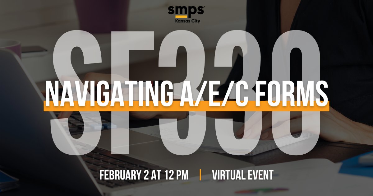 Calling all homebodies and uber-busy #AEC #marketing and #communications folks who can't find the time to make events! We've got a virtual event you don't want to miss. On February 2nd, we'll be diving into navigating 330 standard forms. Sign up now: lnkd.in/gBnepKiB