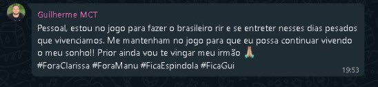 choqueipv's tweet photo. AS DEFESAS!! https://t.co/5NIRZf1a4p