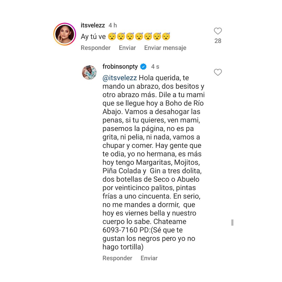 frobinsonpty's tweet photo. Tatiana se atrevió a escribirme y encima a mandarme a dormir...

Y se metió con la persona equivocada, porque de lo que lleva, trae. https://t.co/BhSYDG8OAf