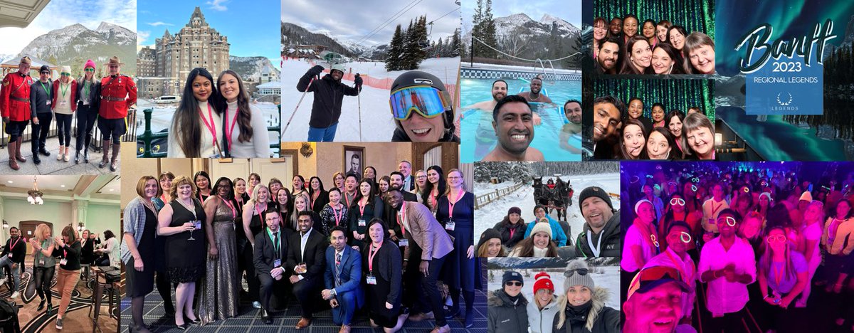 Just back from an incredible week in Banff celebrating our Atlantic Legends. From dog sledding to skiing to ice skating and more … we celebrated the best of the best with four days of celebrations. Congrats to all of our incredible winners! 🏆