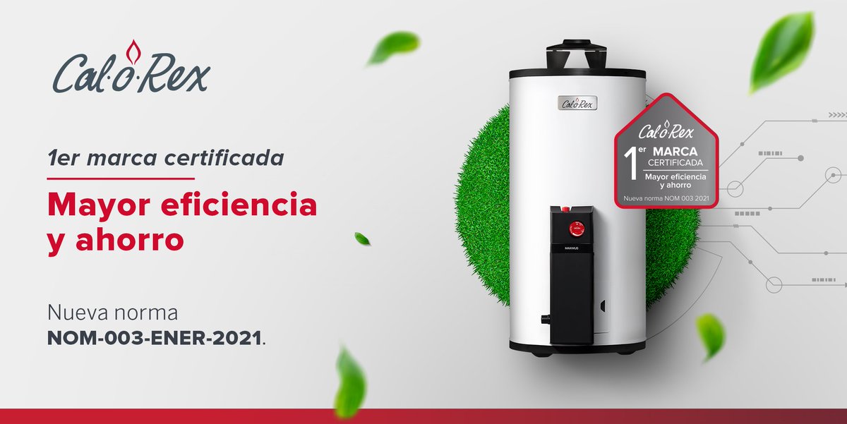 Tener un #Calorex en casa contribuye a conservar el medio ambiente, garantizar la durabilidad de los equipos y mejorar tu economía.

👉 bit.ly/CertificaciónN…
