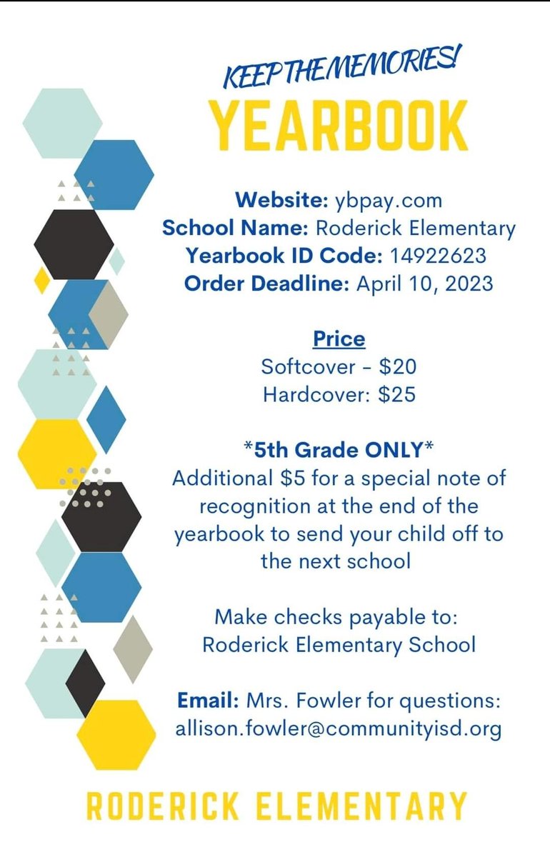 Roderick Elementary tweet media