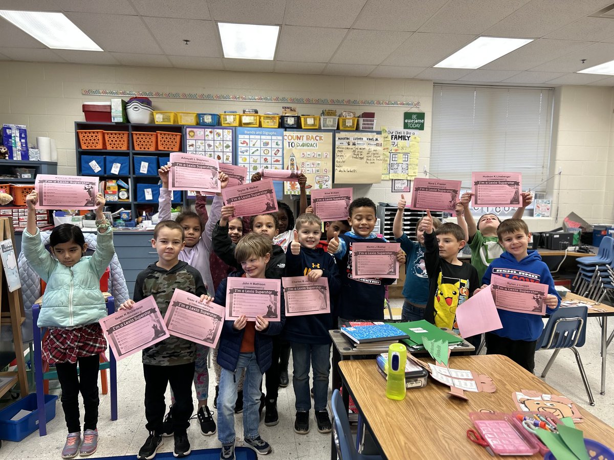 Wow!!  Look at all of the Lexia superstars!!  ⭐️⭐️. #Ashlandsoar