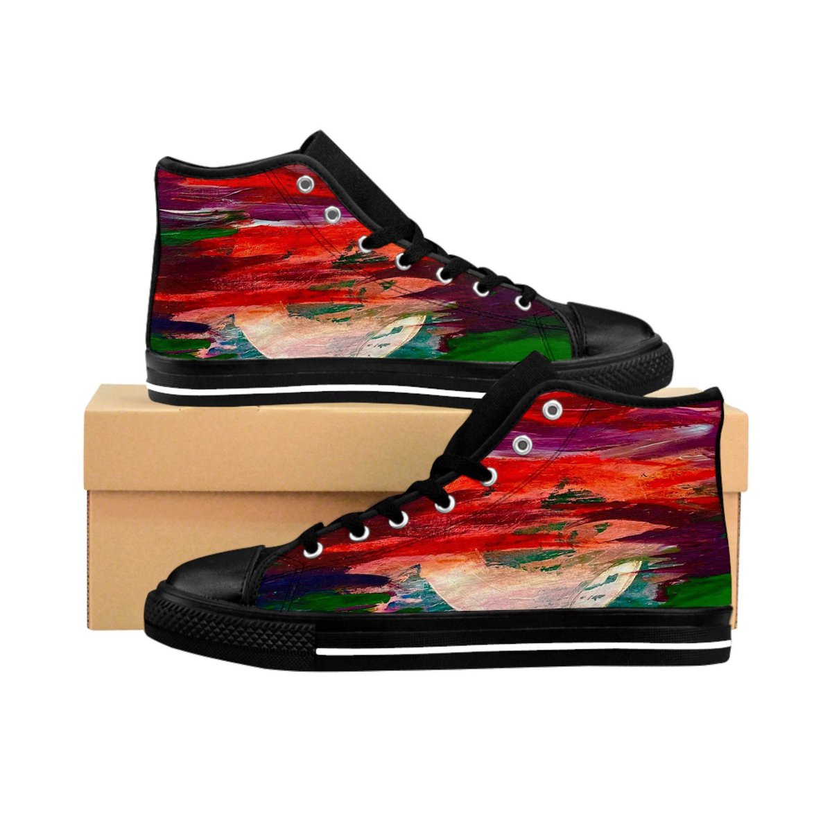 Thanks for the kind words! ★★★★★ 'Quick shipping very good quality gorgeous artwork' Joyce J etsy.me/3whoDh4 #sneakers #etsy #art #shoes #abstract #womanshoes